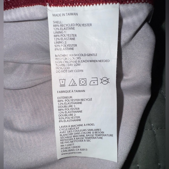 PrAna Kaley Recycled Polyester Active Dress in Rosewood Floral, Size M - Picture 13 of 13